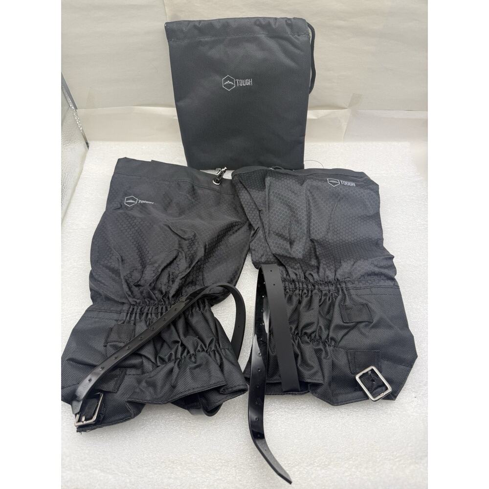 Tough Outdoors Leg Gaiters for Men & Women-Adjustable Gators for Hiking Boots...